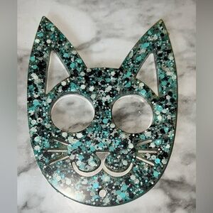 Cat keychain Self defense (Arctic Vibe) - NEW